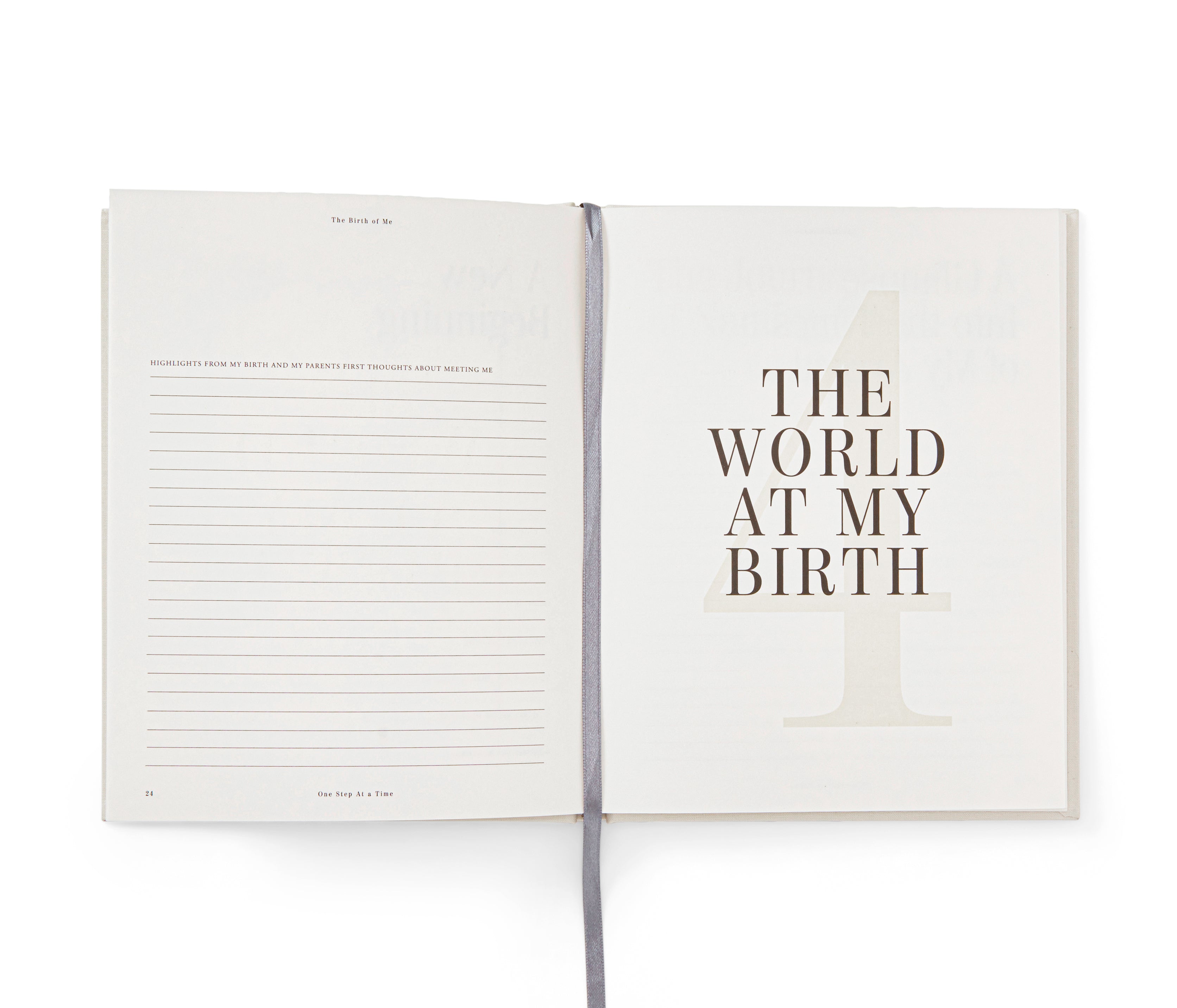 One Step At A Time - A Book About The First Time In My Life