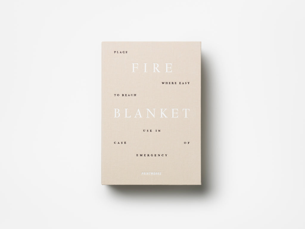 Fire Blanket Cover - Fire Blanket, Beige