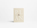 Weekly Planner - The Perfect Plan, Beige