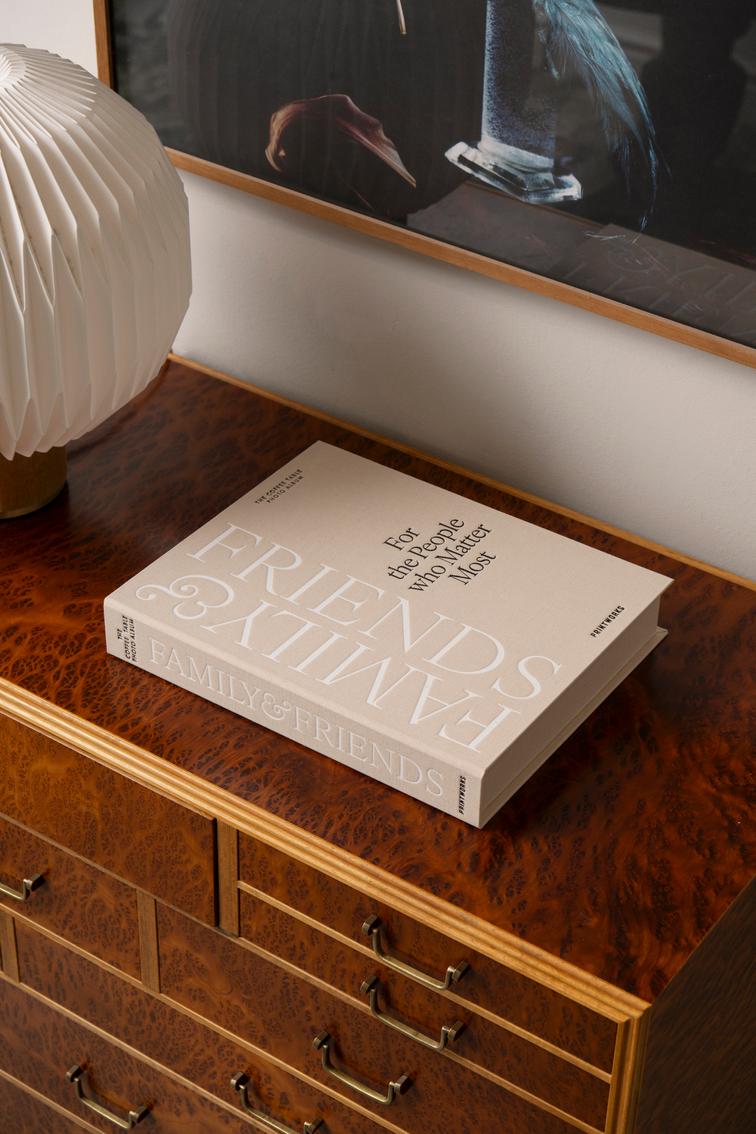 Photo Album - Family And Friends, Beige