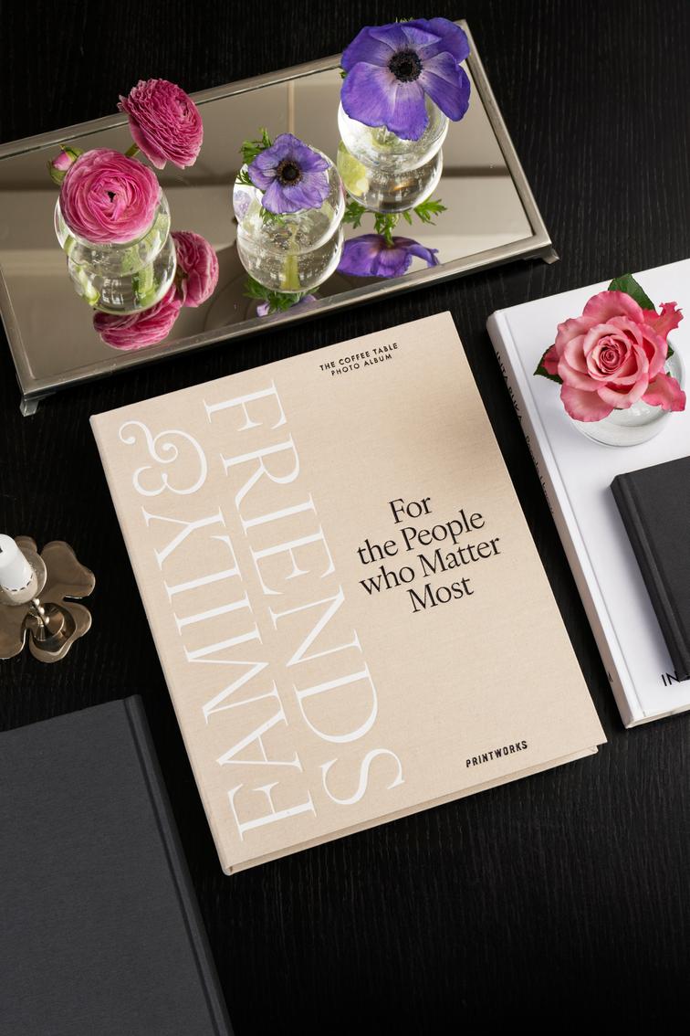 Photo Album - Family and Friends - Beige