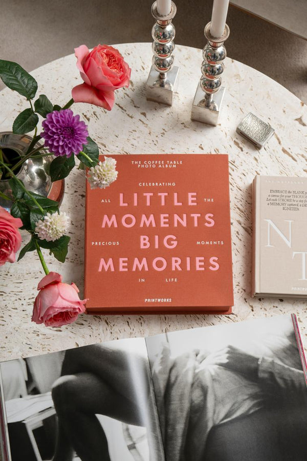 Album Photo - Petits Moments, Grands Souvenirs, Orange