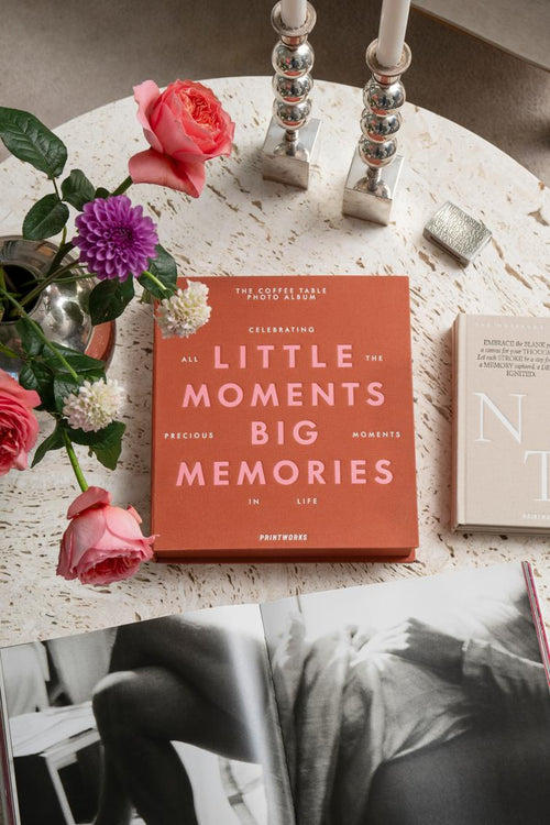 Album Photo - Petits Moments, Grands Souvenirs, Orange