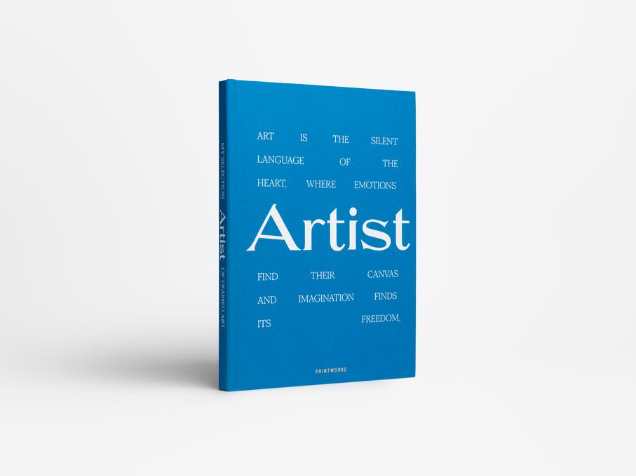 Framed Book - Great Art, Blue