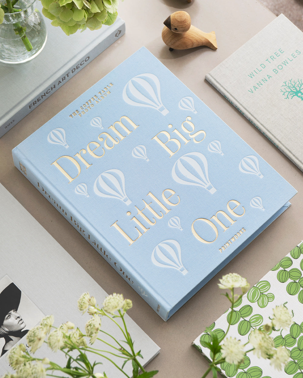 Baby Album - Dream Big Little One - Light Blue