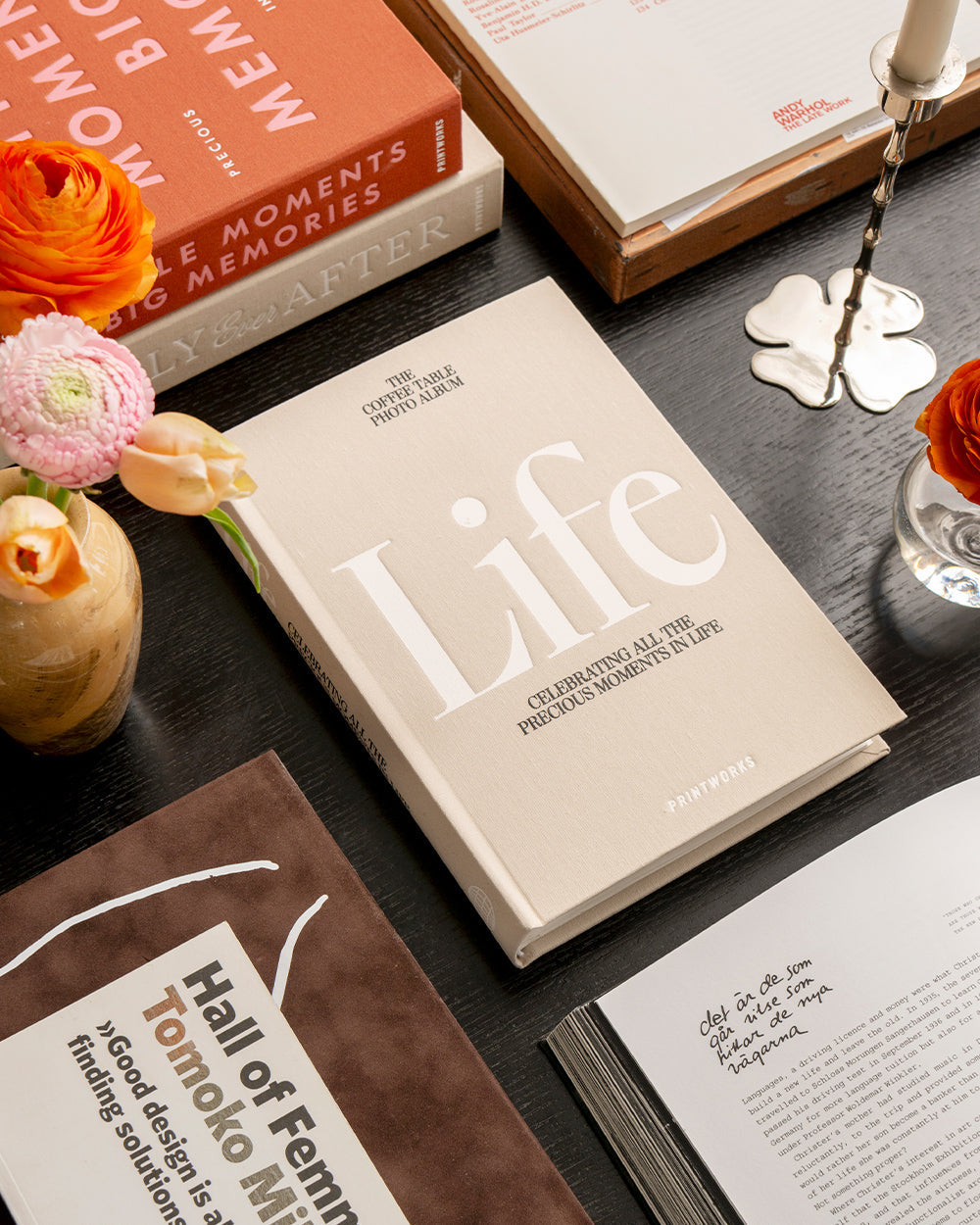 Livre Photo - Vie, Beige