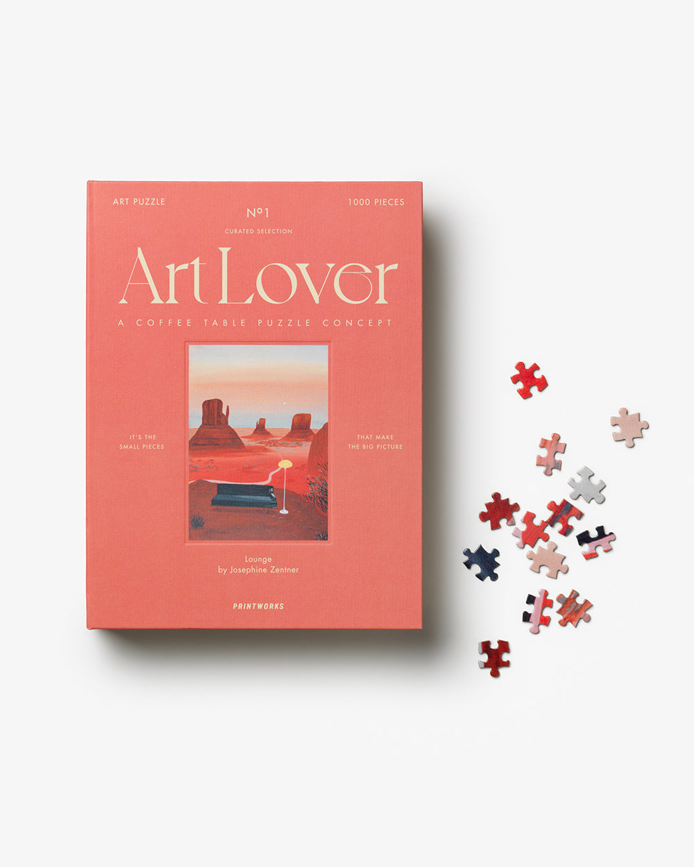 Livre-Puzzle Art Lover - Lounge, 1000 Pièces