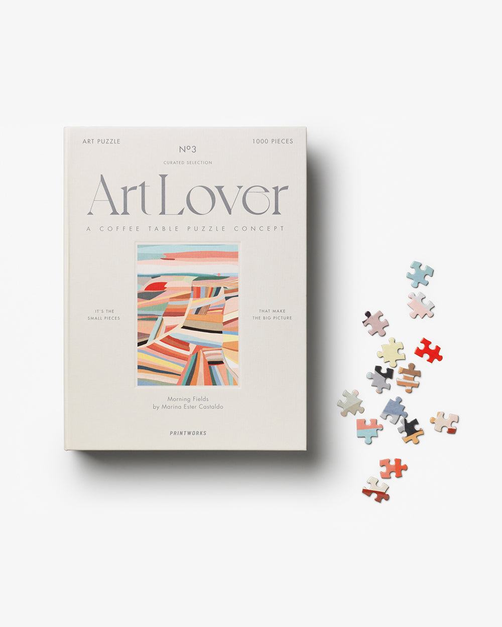 Puzzle Pour Les Amoureux De L'Art - Champs Du Matin, 1000 Pièces