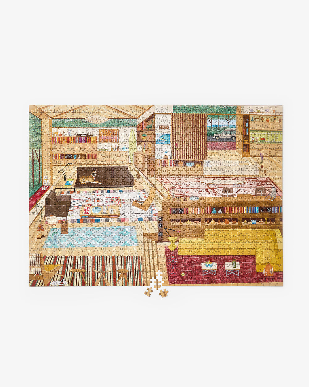 Puzzle Livre Pour Les Amoureux De L'Art - Partie Et Tout, 1000 Pièces