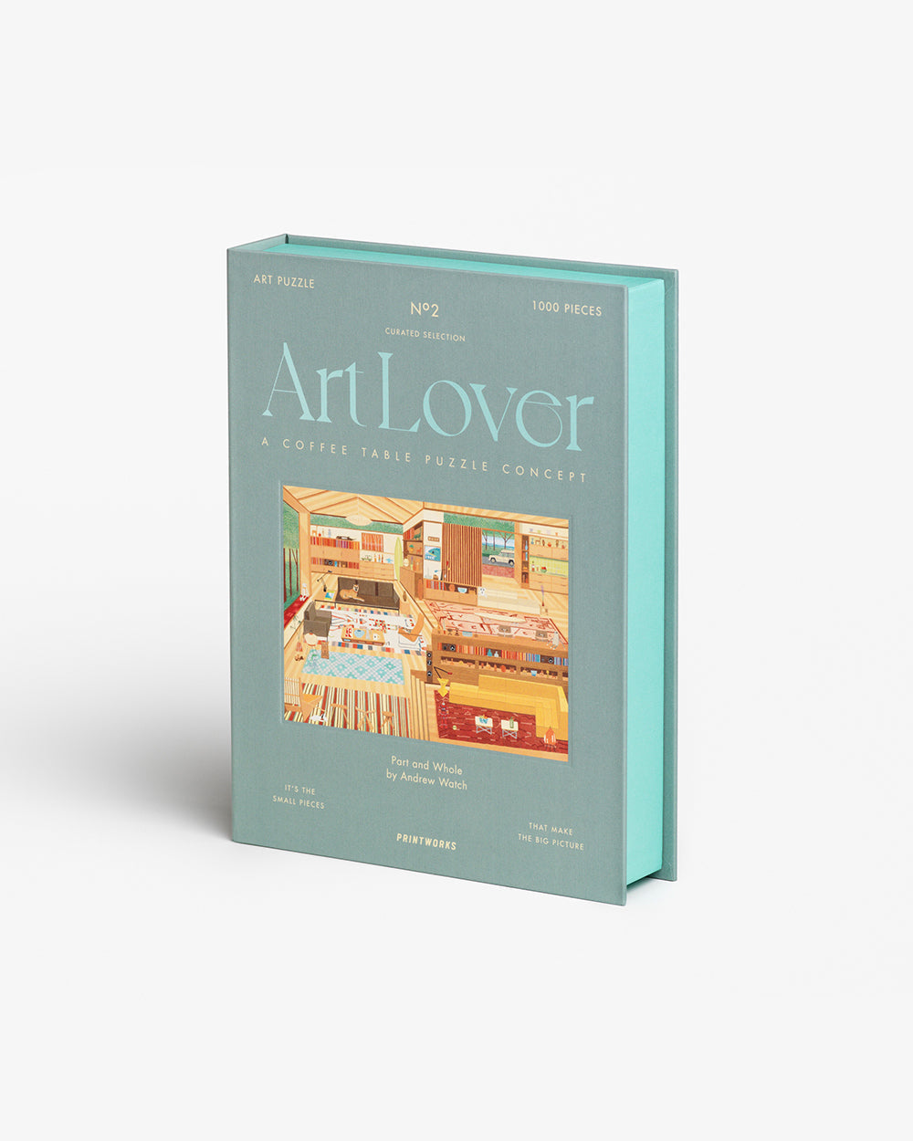 Puzzle Livre Pour Les Amoureux De L'Art - Partie Et Tout, 1000 Pièces