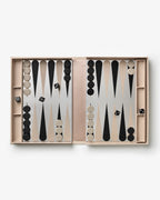 Art Of Backgammon Mirror - Beige/Clear