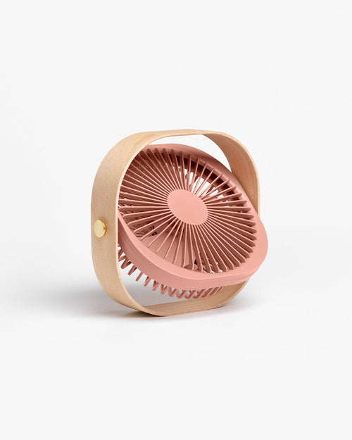 Ventilador de Mesa - Madera Fantástica - Rosa Viejo