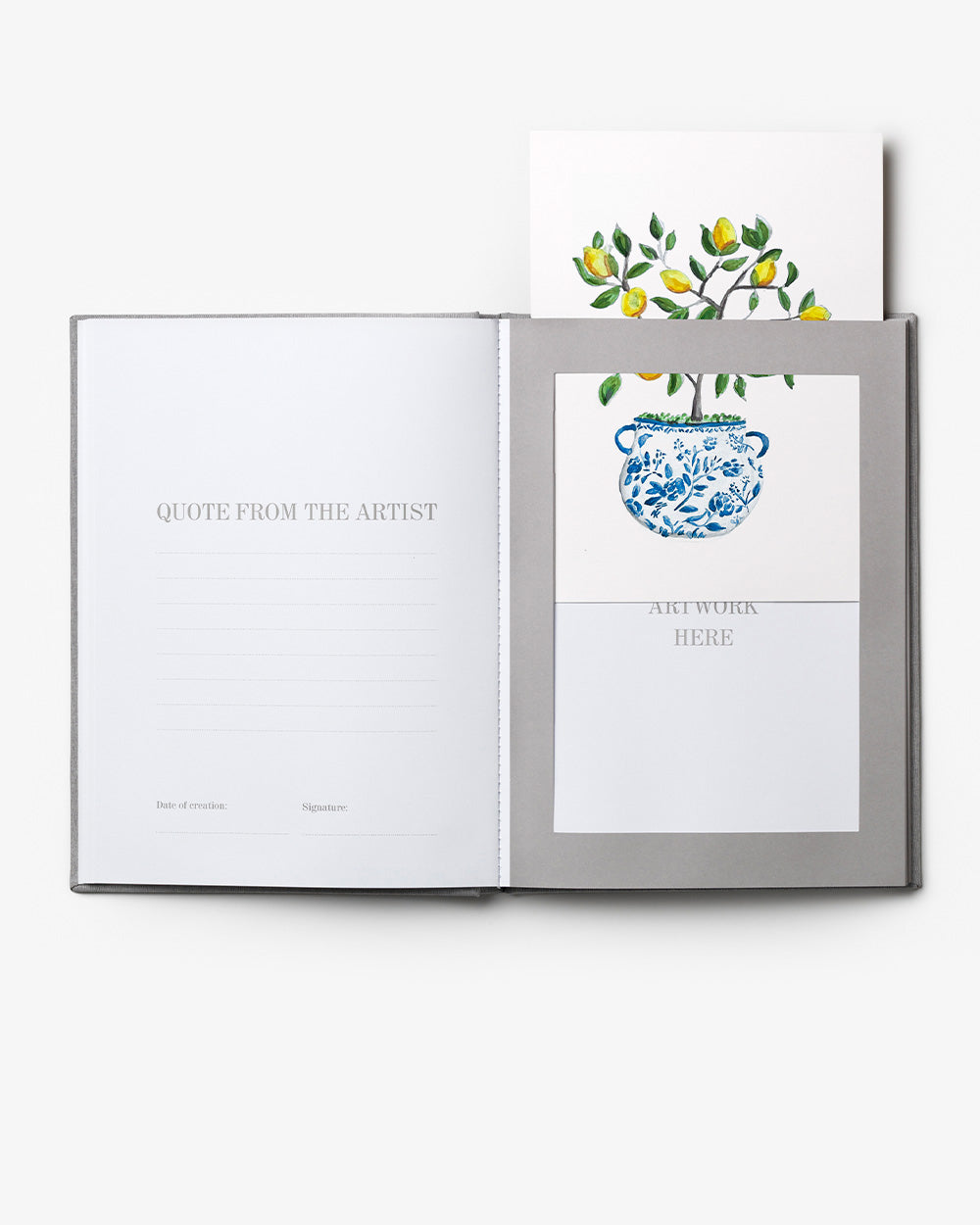 Livre Encadré - Great Art, Gris