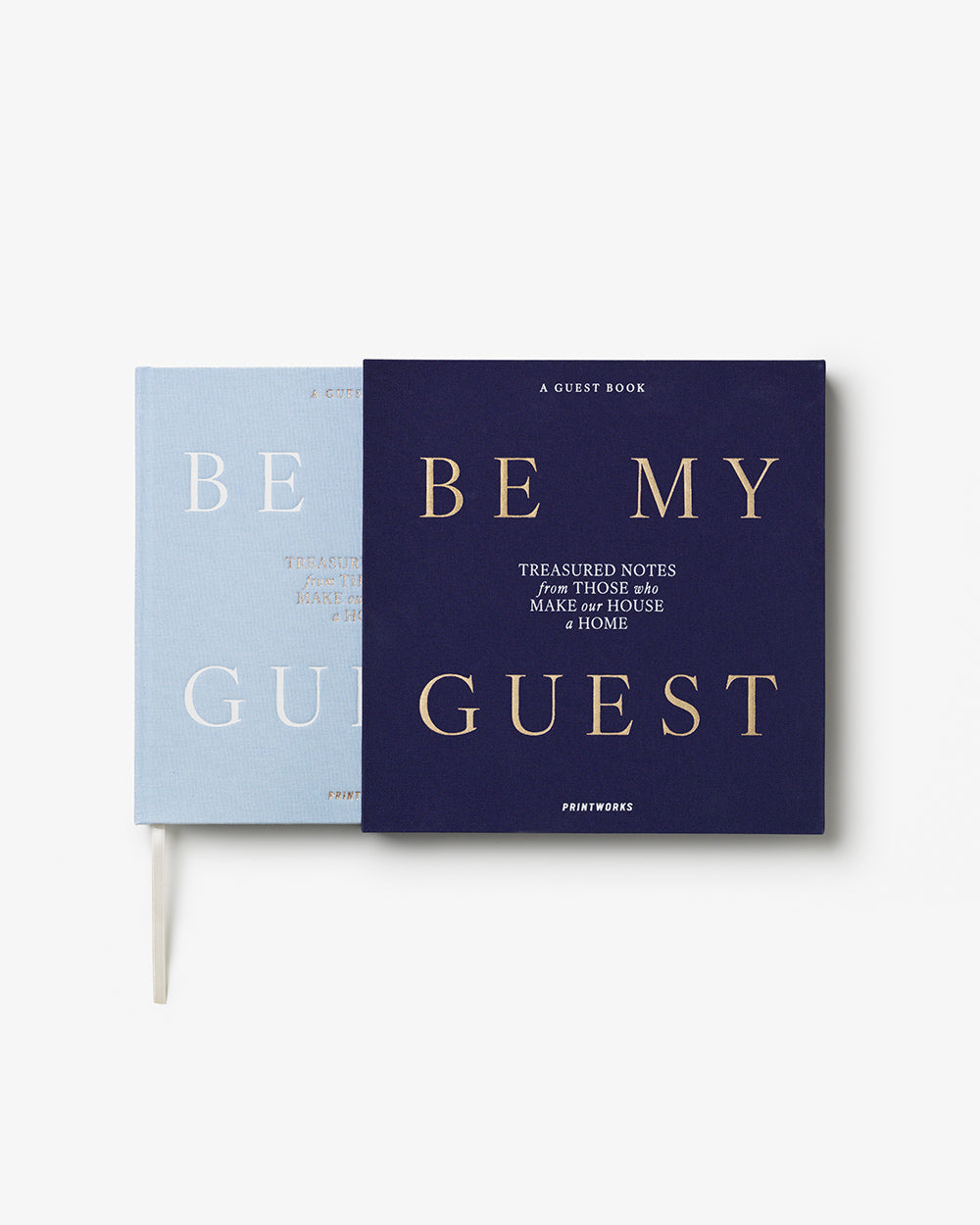 Guest Book - Light Blue/Dark Blue