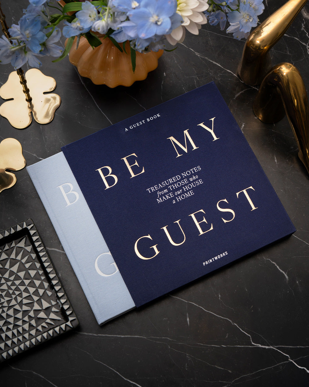 Guest Book - Light Blue/Dark Blue