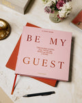 Guest Book - Pink/Rust