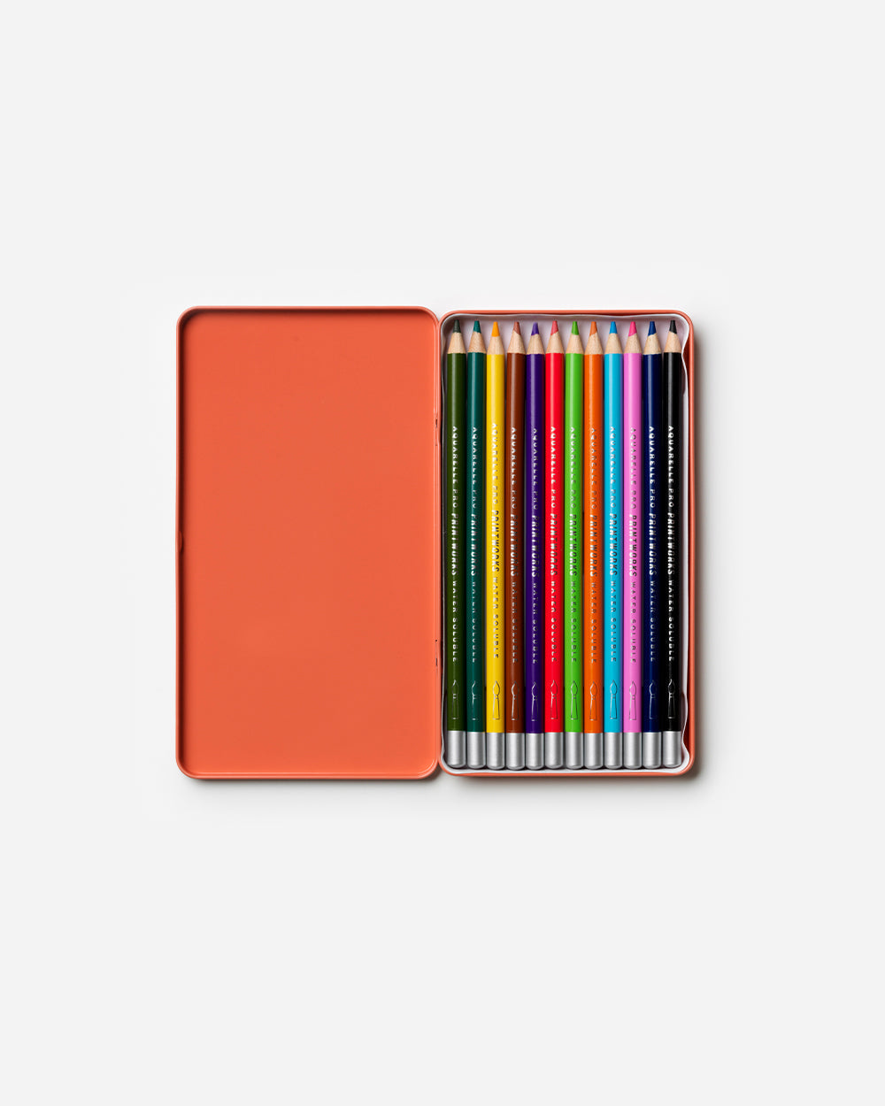 12 Crayons De Couleur - Aquarelle