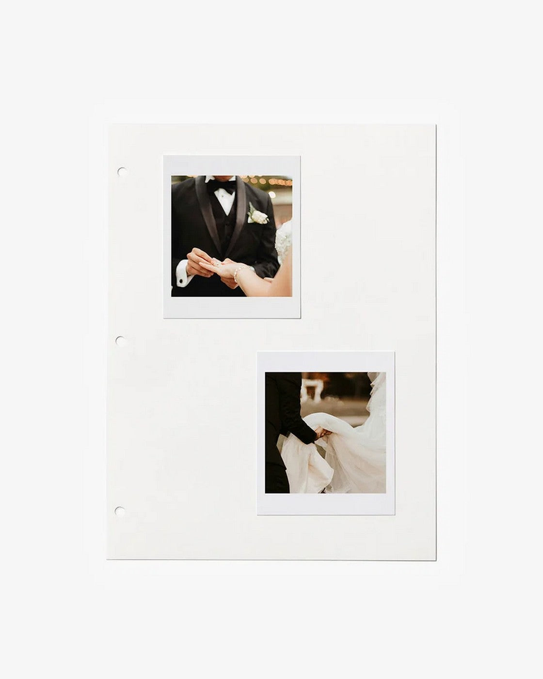 Album Photo - 10-Pack White Refill Paper (L)
