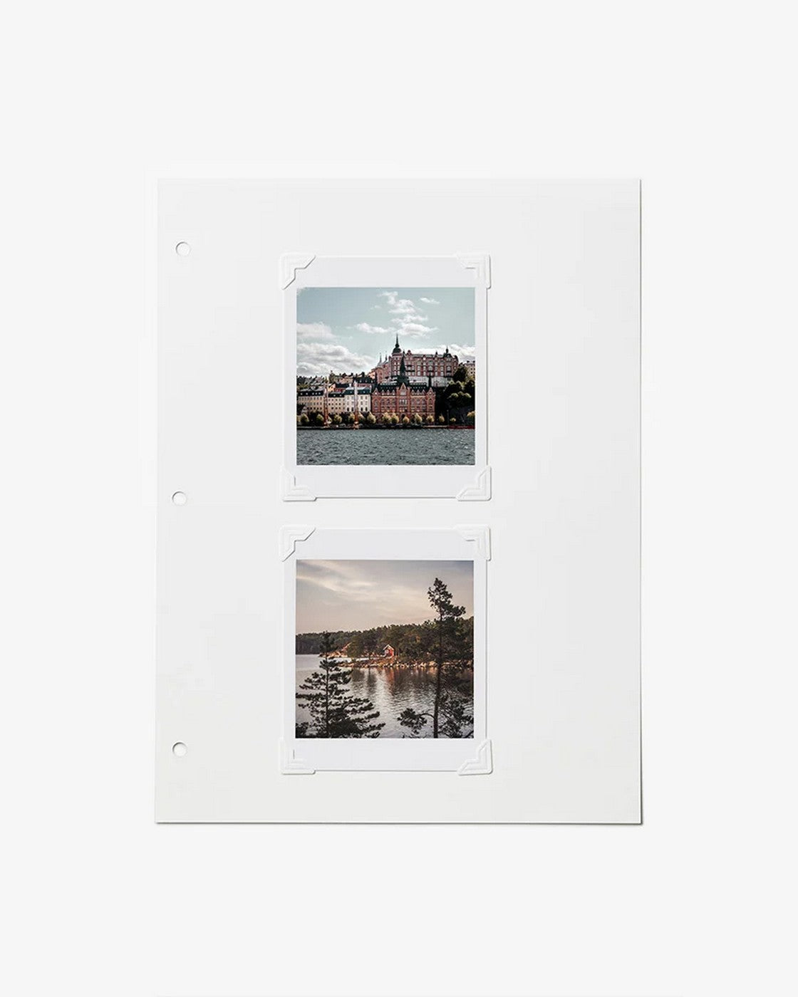 Album Photo - 10-Pack White Refill Paper (L)