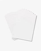 Album Photo - 10-Pack White Refill Paper (L)