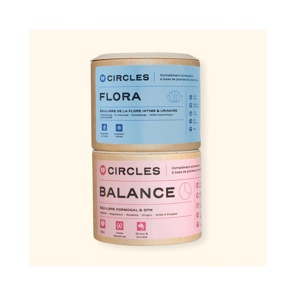 Duo Rééquilibrage Intime - Équilibre Hormonal & Flore Intime