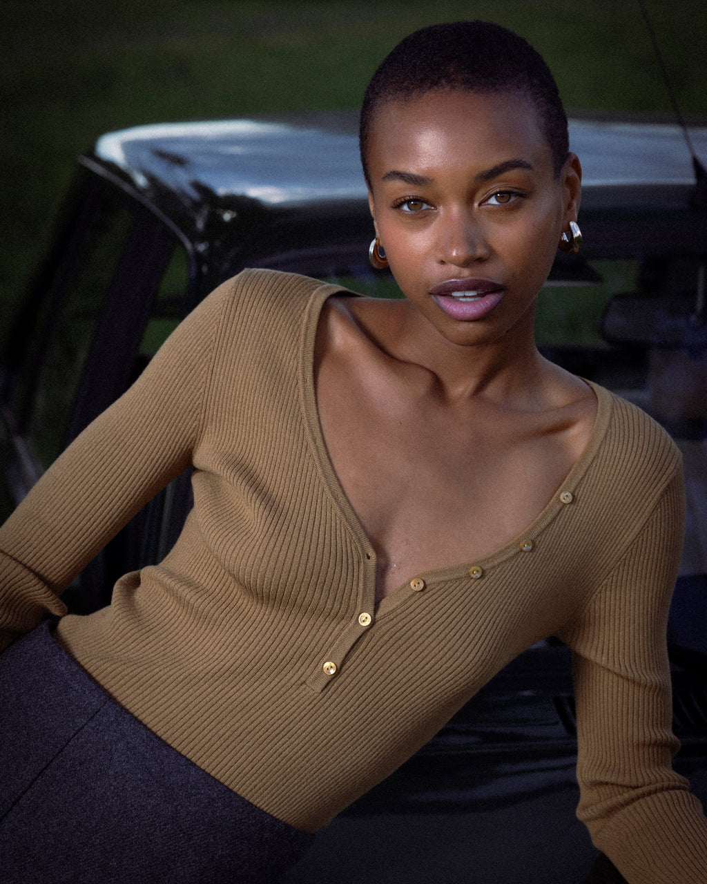 Ochre Jumper Saturnin