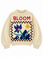 Tröja Bloom Écru