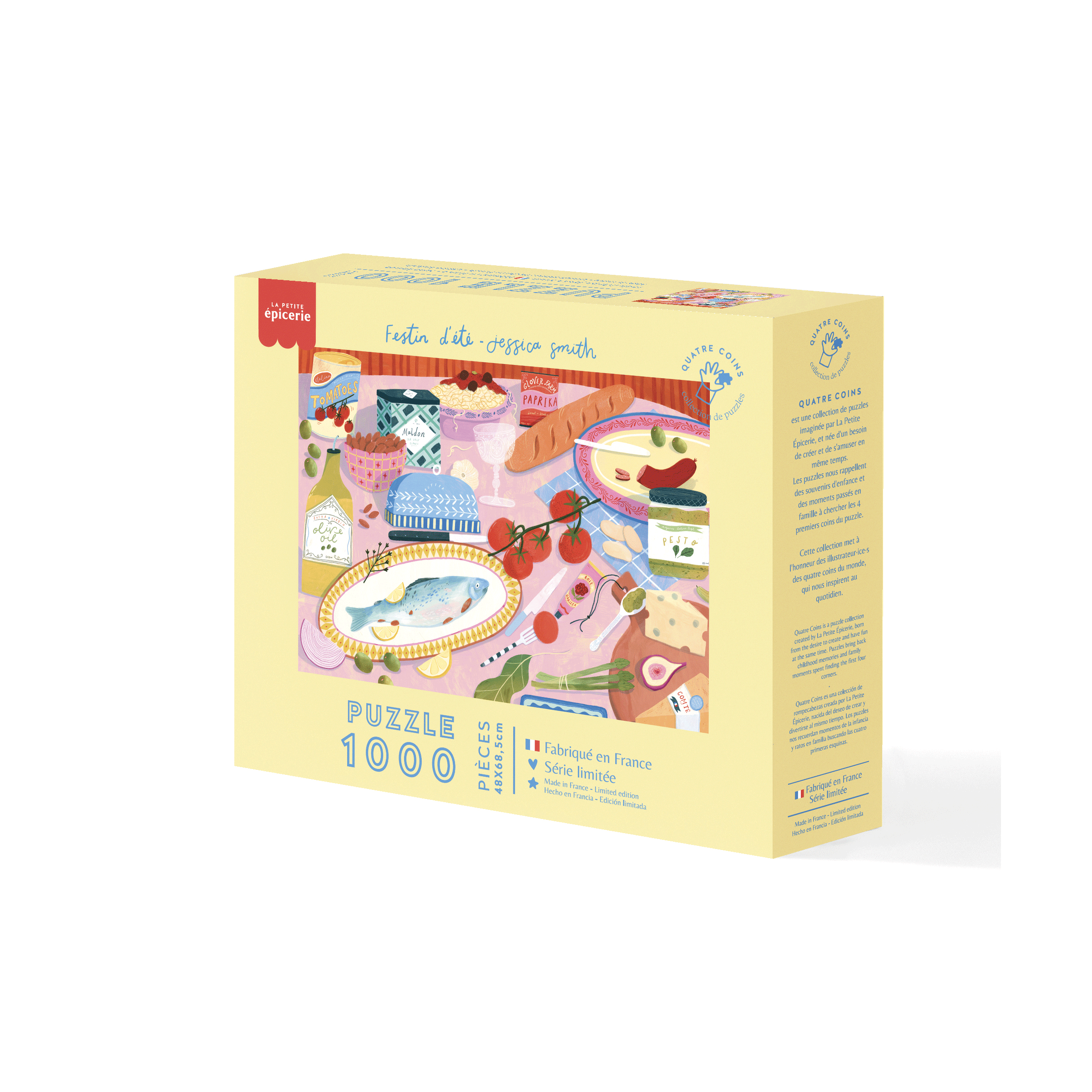 Puzzle Festin D'Été  Par Jessica Smith - 1000 Pièces