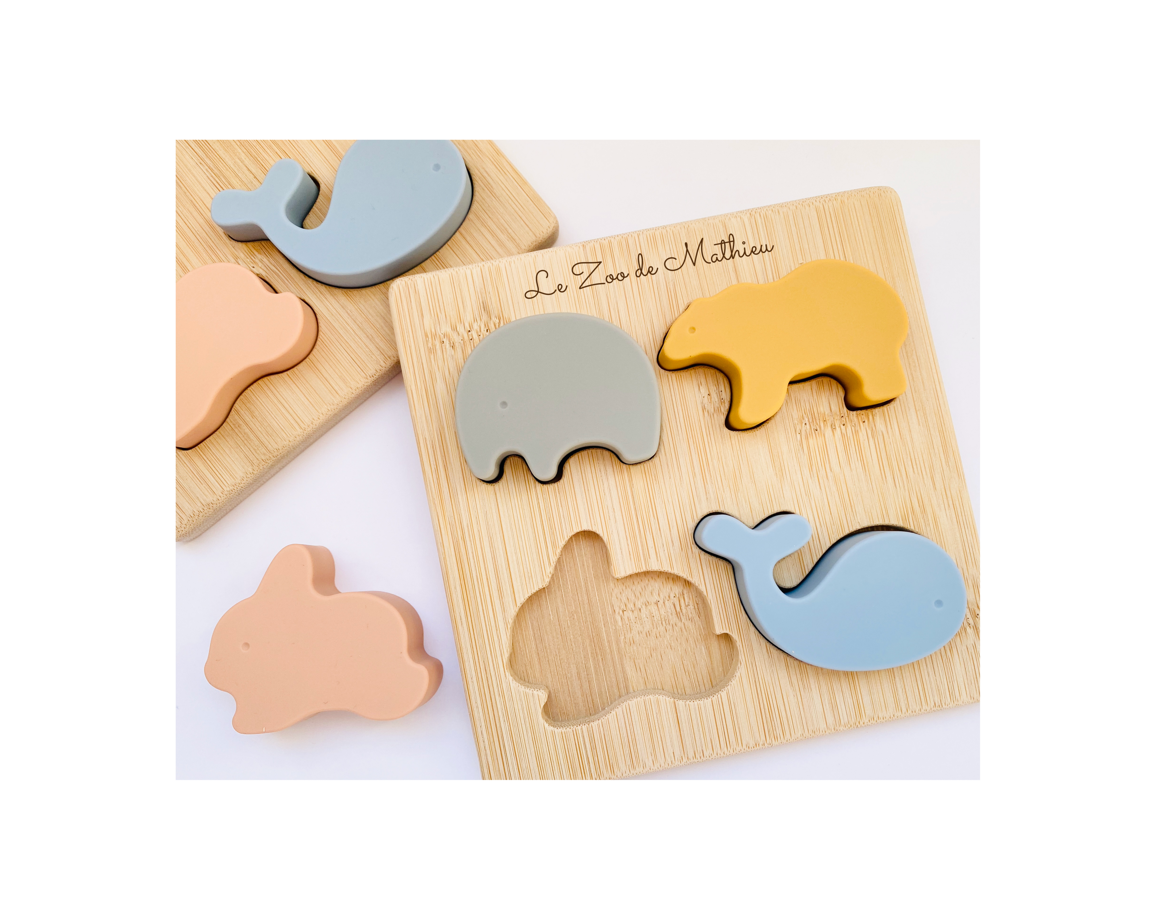 Malone El Puzzle de Silicona (Personalizable)