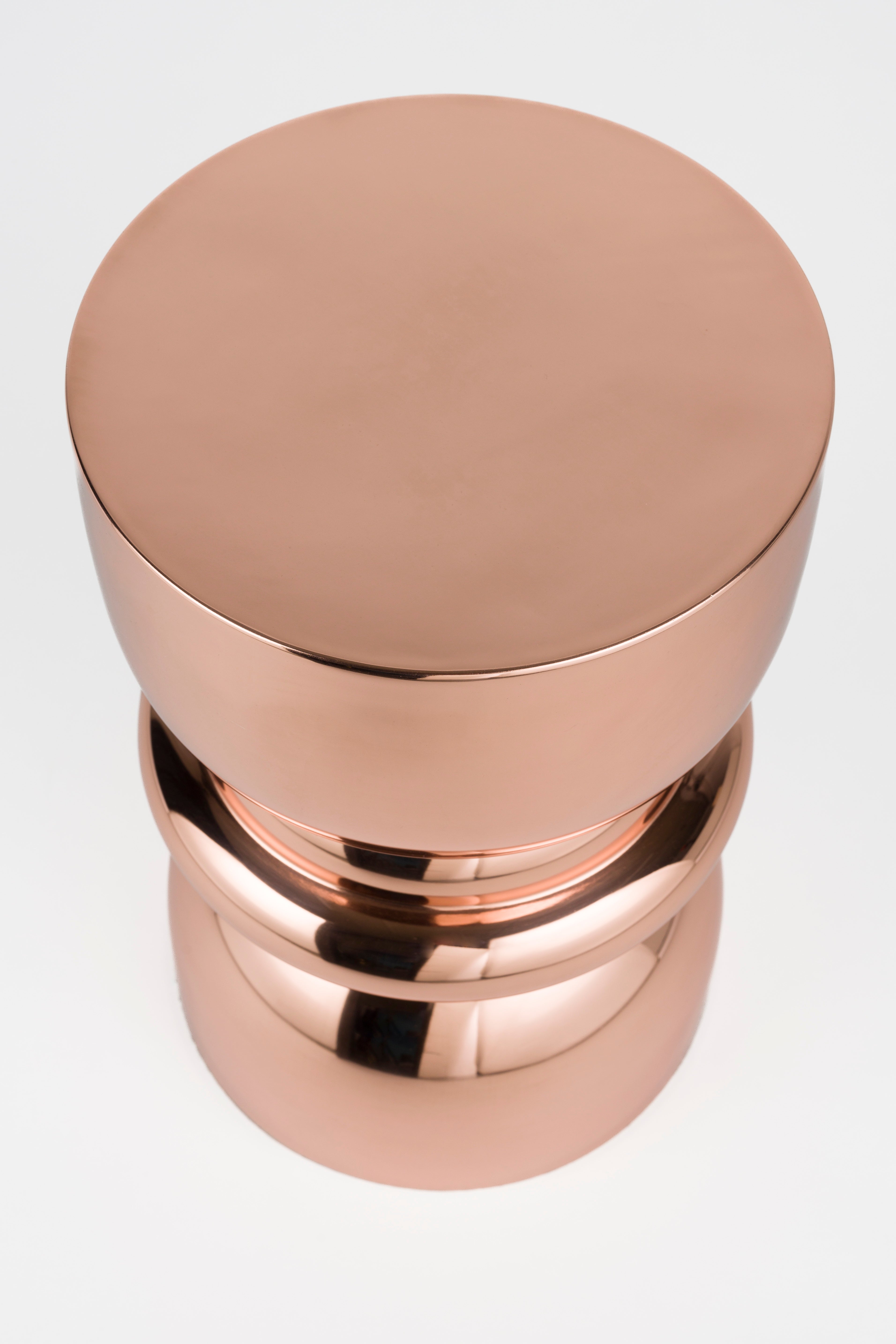 Kinga - Side Table - Iron - Copper/Bronze