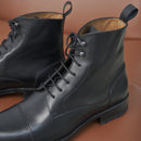 Combat Boots L'Homme Inconscient Cuir Noir