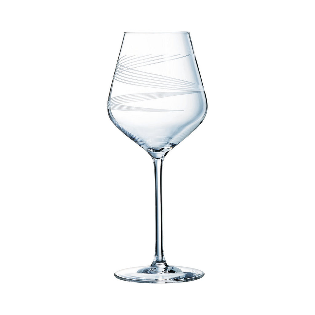 Intense - 4 Verres À Pied - Ultra Résistant - 47Cl - Cristal D'Arques