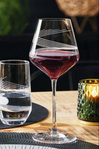 Intense - 4 Verres À Pied - Ultra Résistant - 47Cl - Cristal D'Arques