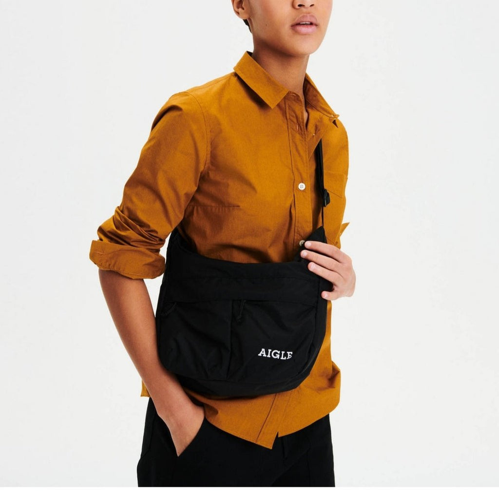 Camisa de manga larga - Marrón dorado - Mujer