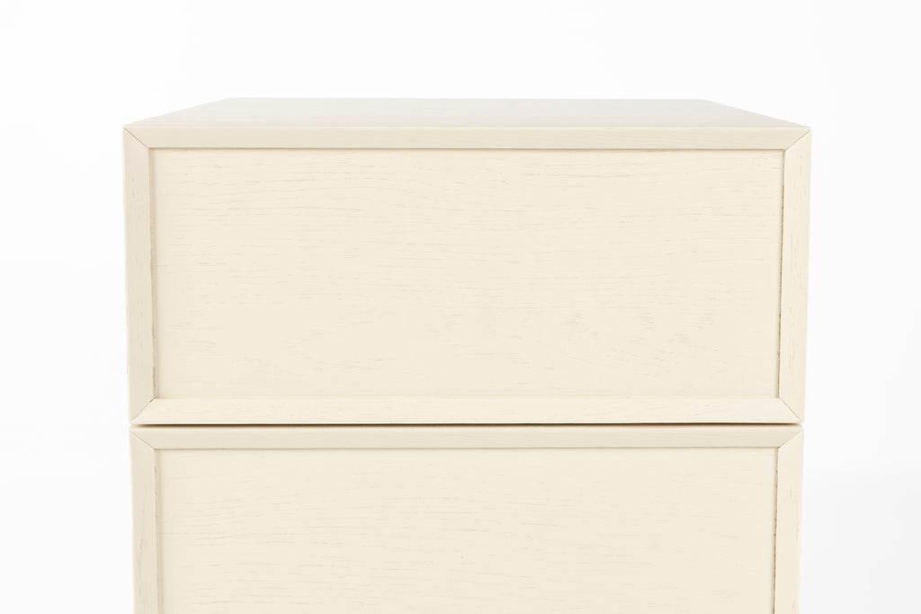 June - Bedside Table - Solid Oak - Beige