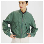 Parka - Verde grigio - Donna