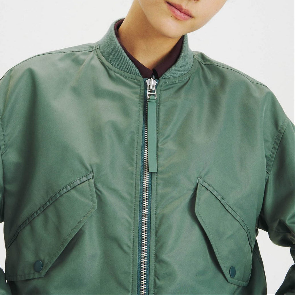 Parka - Verde grigio - Donna