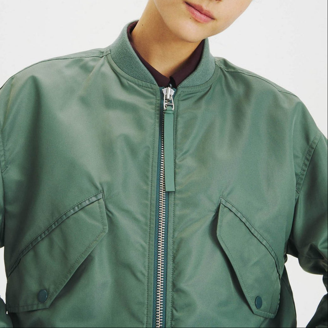Parka - Verde grigio - Donna