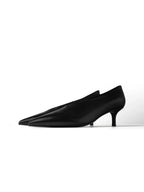 Follow The City Lights Court Shoes - Black