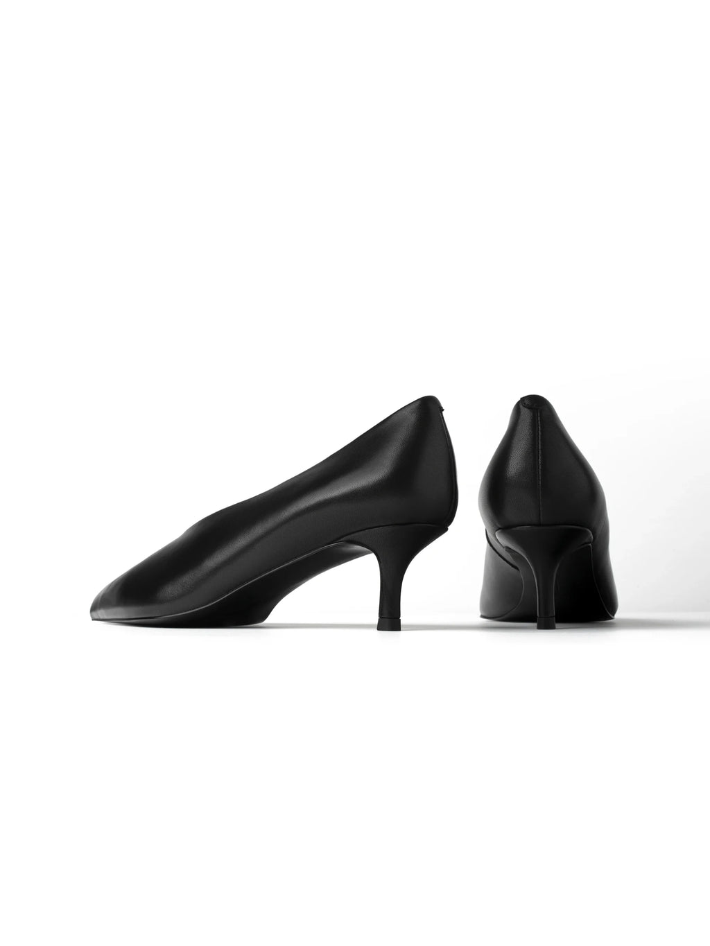Follow The City Lights Court Shoes - Black