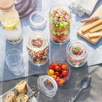 Pure Jar Glas - 2 Pots De Conservation - Pure Jar Glas - 150Cl - Luminarc