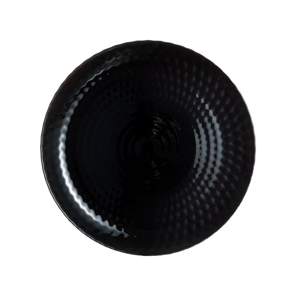 Pampille - 6 Assiettes Plates - Noir - 25Cm - Luminarc