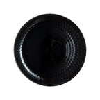 Pampille - 6 Assiettes Plates - Noir - 25Cm - Luminarc