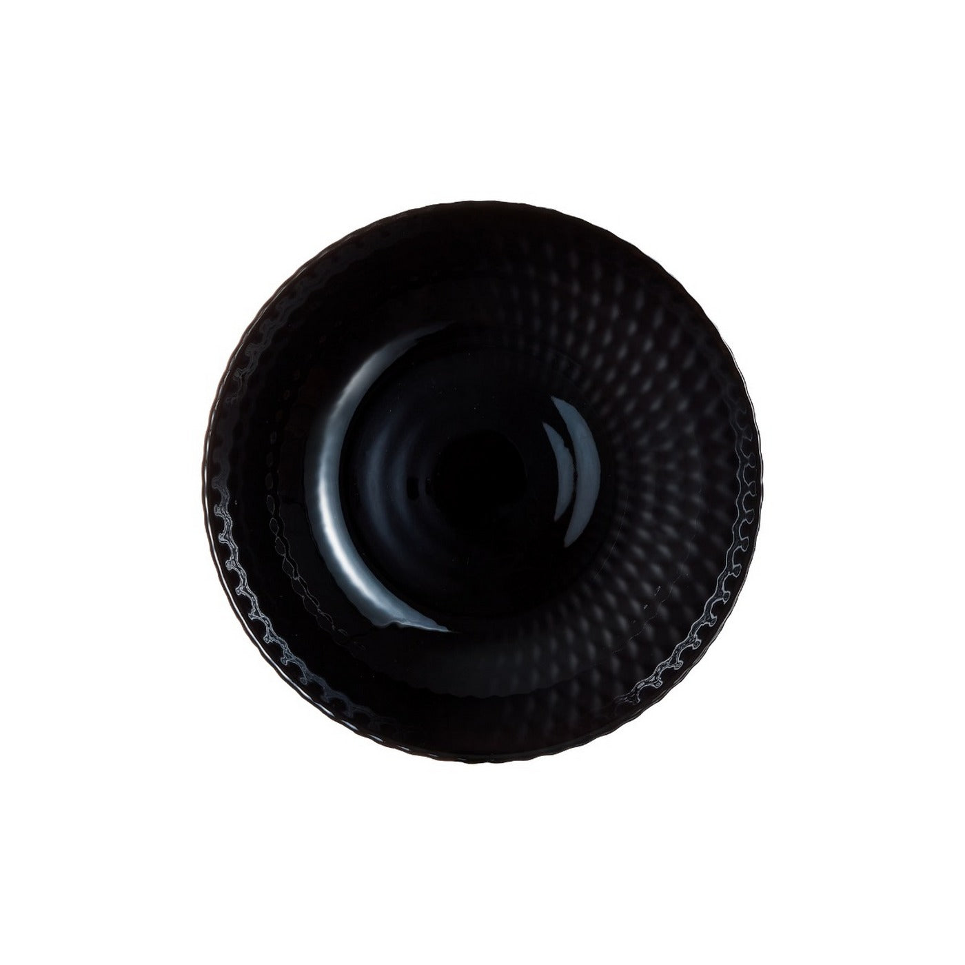 Pampille - 6 Platos Hondos - Negro - 20 cm - Luminarc