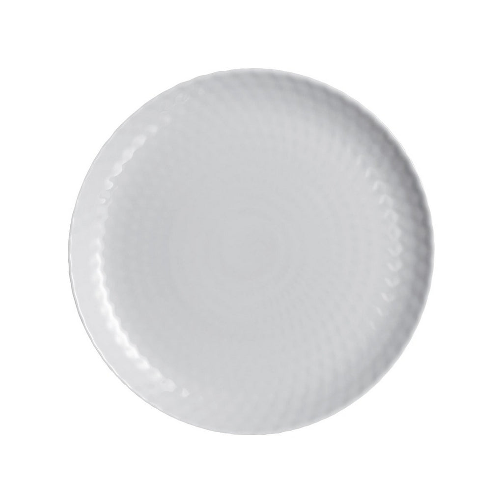 Pampille - 6 Assiettes Plates - Gris - 25Cm - Luminarc