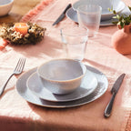 Pampille - 6 Assiettes À Dessert - Gris - 19Cm - Luminarc