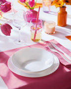 Pampille - 6 Assiettes Plates - Blanc - 25Cm - Luminarc