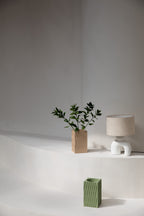 Riley - Vase - Resin - Stone Green