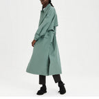 Cappotto - Verde grigio - Uomo