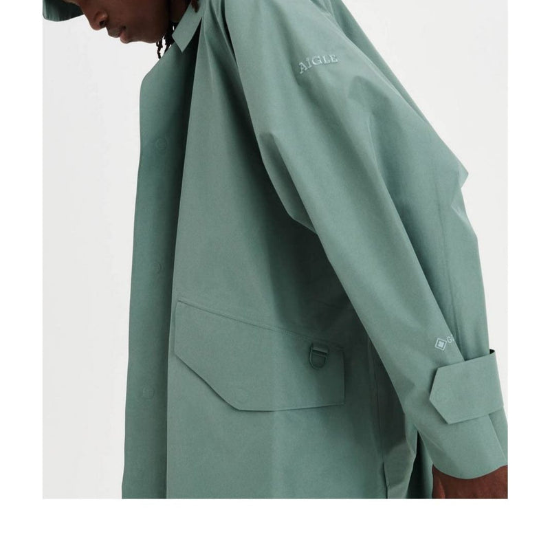 Imperméable/Trench - Vert Gris - Homme